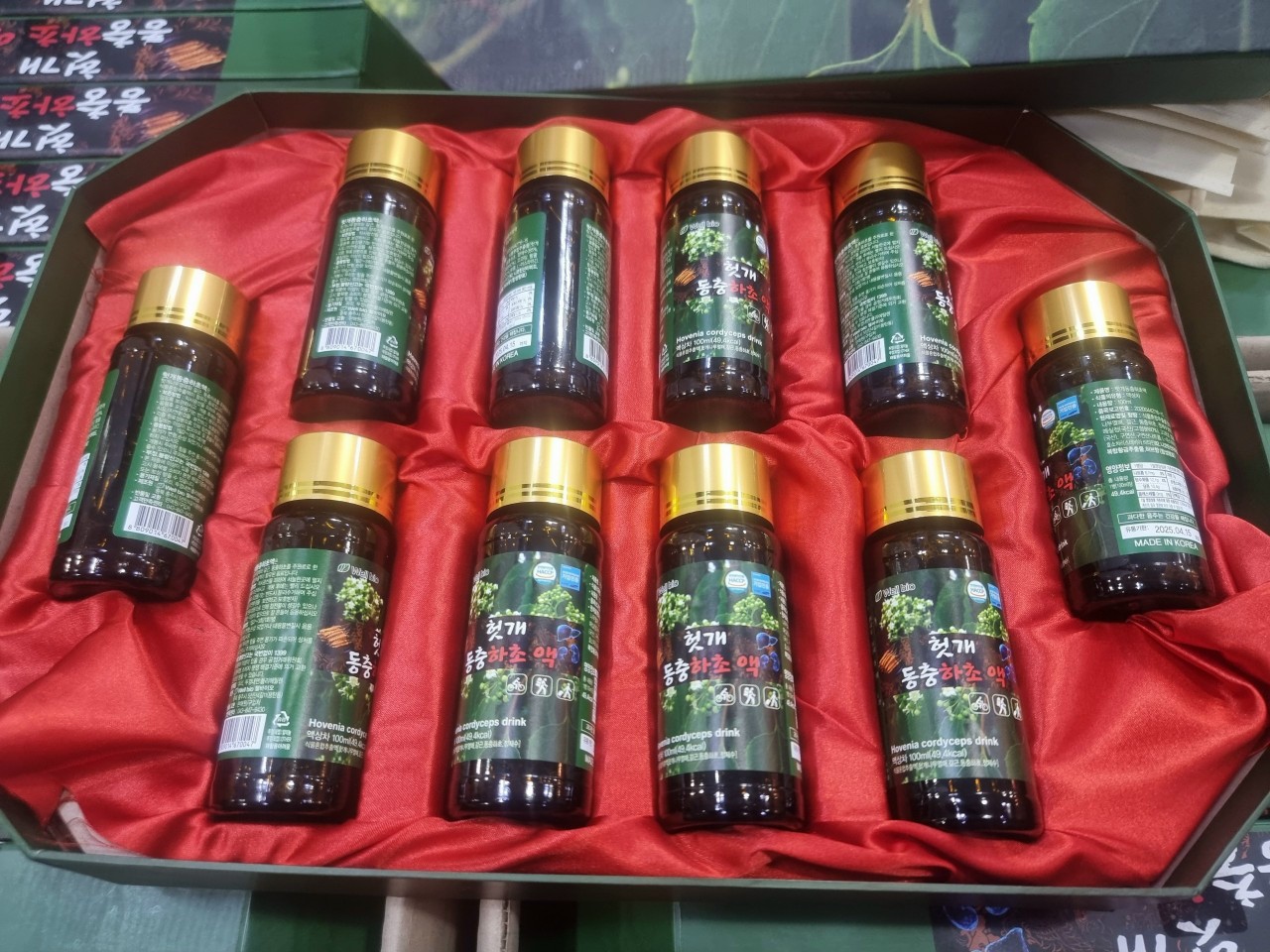 NƯỚC BỔ GAN ĐÔNG TRÙNG HẠ THẢO HÀN QUỐC