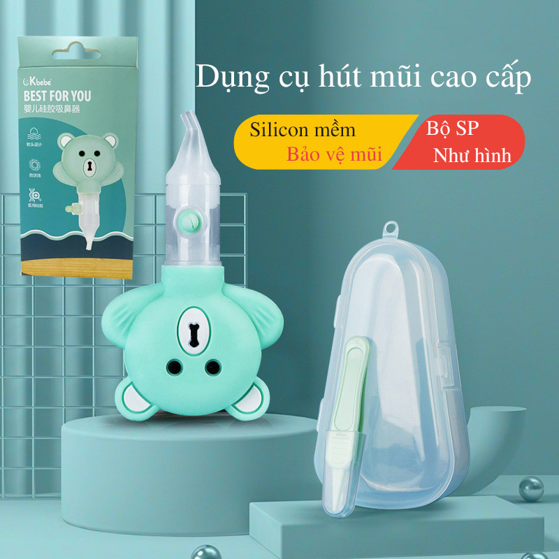 Dụng cụ hút mũi cho bé cao cấp CK Bebe