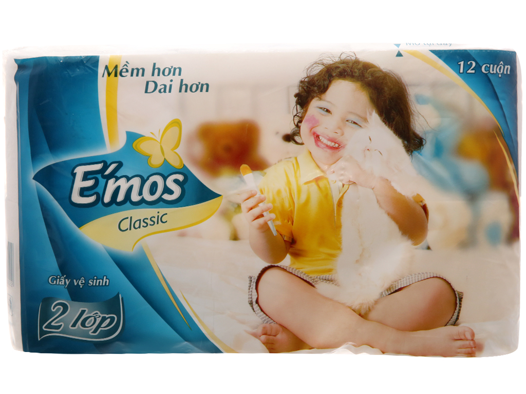 [HCM]Lốc 10 cuộn giấy vệ sinh Emos