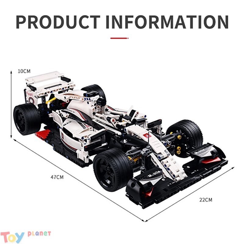 Lắp Ráp Technic - Mouldd King 13117 ( Xếp Hình siêu xe Ferrari F1 1235 mảnh )