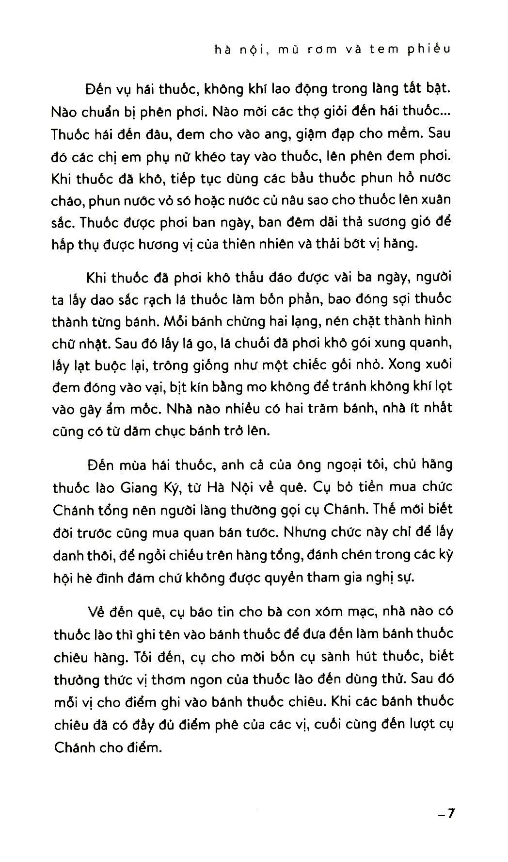 Hà Nội, Mũ rơm và tem phiếu
