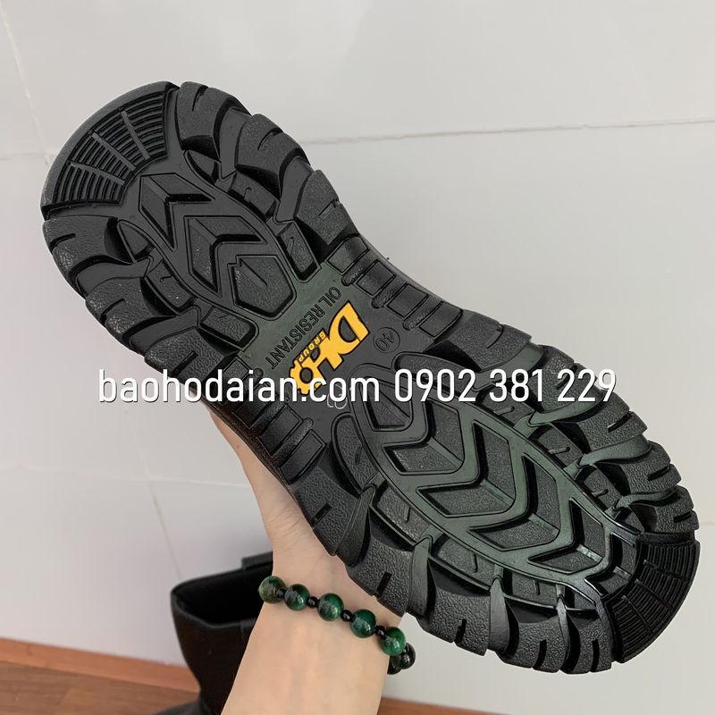 Ủng bảo hộ lao động DH-group chất liệu da - đủ size