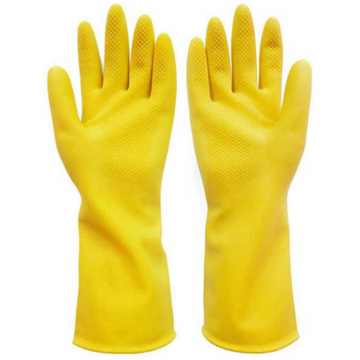 Găng Tay Cao Su Đa Dụng Giặt Giũ , Dọn Dẹp Vệ Sinh Siêu Bền Dai Size Dài Long Sleeve Dish Washing Gloves Cleaning Gloves Hands Dishwashing Gloves Durable Rubber Latex Gloves Kitchen Accessories