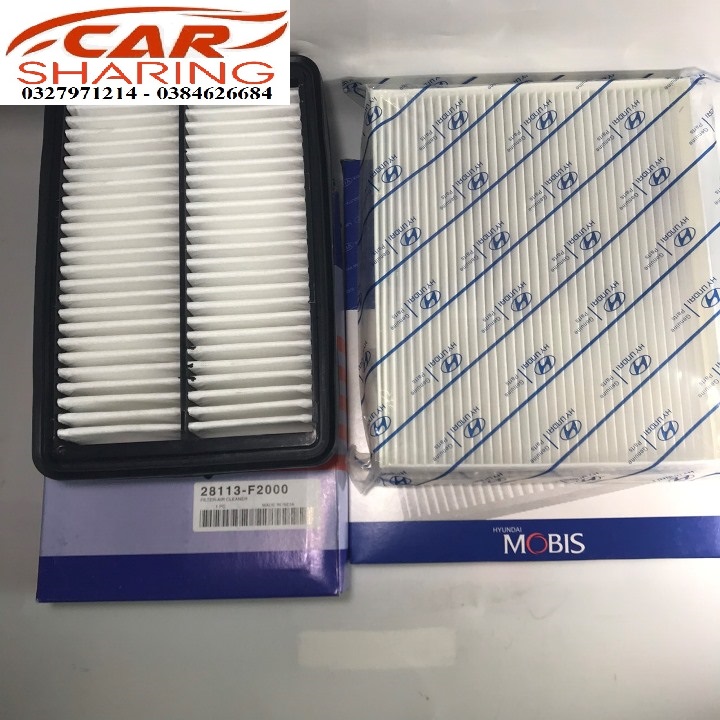 Combo 2 lọc dòng xe elantra đời 2016 đến nay , cerato 2019 , 2020