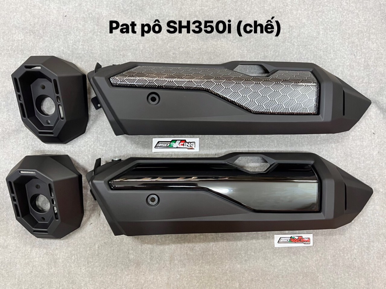 Ốp pô cho Honda SH 350i chế