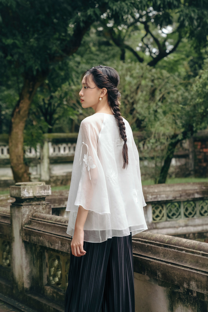 [Xéo Xọ] Áo thêu hoa Mộc Lan