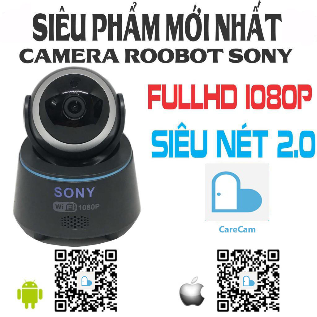 Camera wifi Sony FullHD1080 2.0MP Phiên bản mới nhất