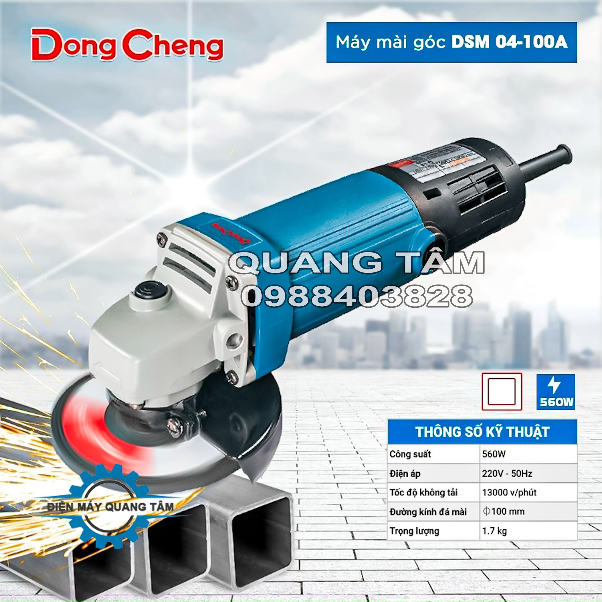 Máy Mài Dongcheng DSM04-100B [Chính Hãng]