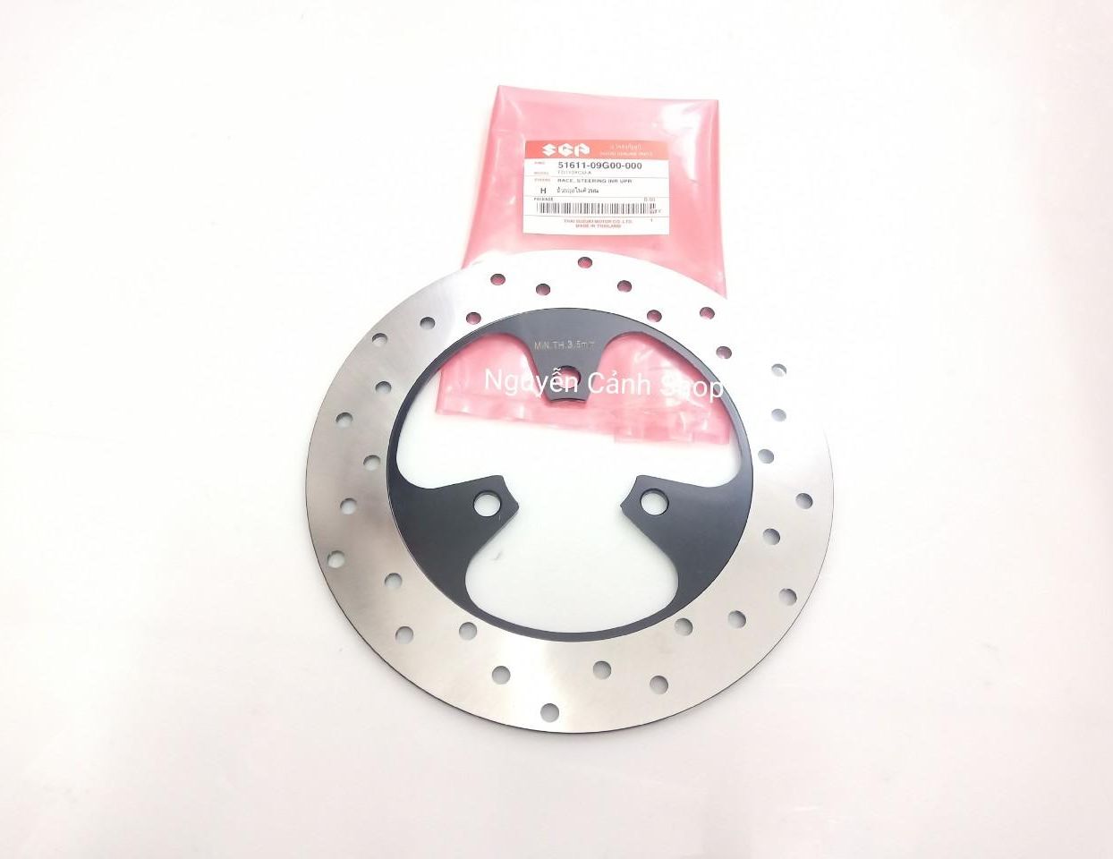 [HCM]đĩa thắng sau xe AXELO zin satria 2003