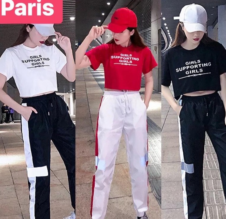 QUẦN JOGGER THỂ THAO NAM NỮ UNISEX PHẢN QUANG  CHẤT NỈ DÀY DA CÁ THOÁNG MÁT HÀN QUỐC KIỂU MỚI - PARIS FASHION