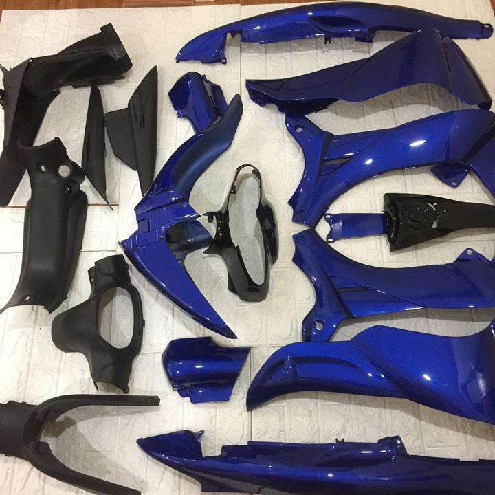 [TẶNG TEM]  Trọn bộ dàn áo xe Jupiter V, nhựa ABS nguyên sinh cao cấp màu XANH DƯƠNG - có ƯU ĐÃI MIỄN PHÍ BỘ TEM 3 lớp sịn., chuyên cung cấp phụ tùng xe máy