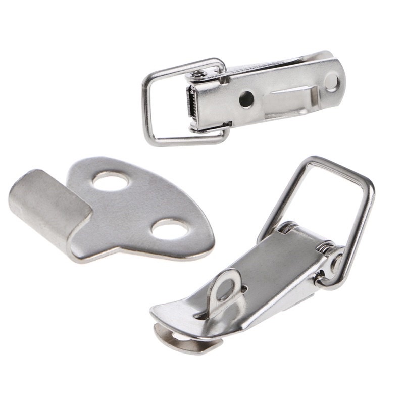 Lẫy móc hòm , móc khoá ,khoá lật inox,móc gài inox