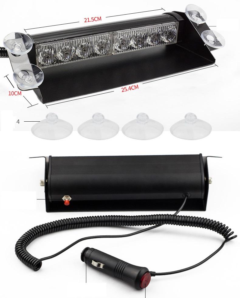 Đèn Led Police Báo Động Cho Xe