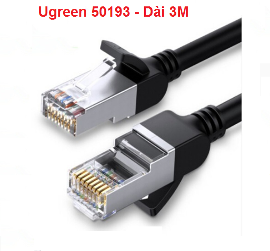 Cáp mạng đúc sẵn Cat6 24AWG CU Ugreen ( 50191, 50193 , 50194 ) Chính Hãng