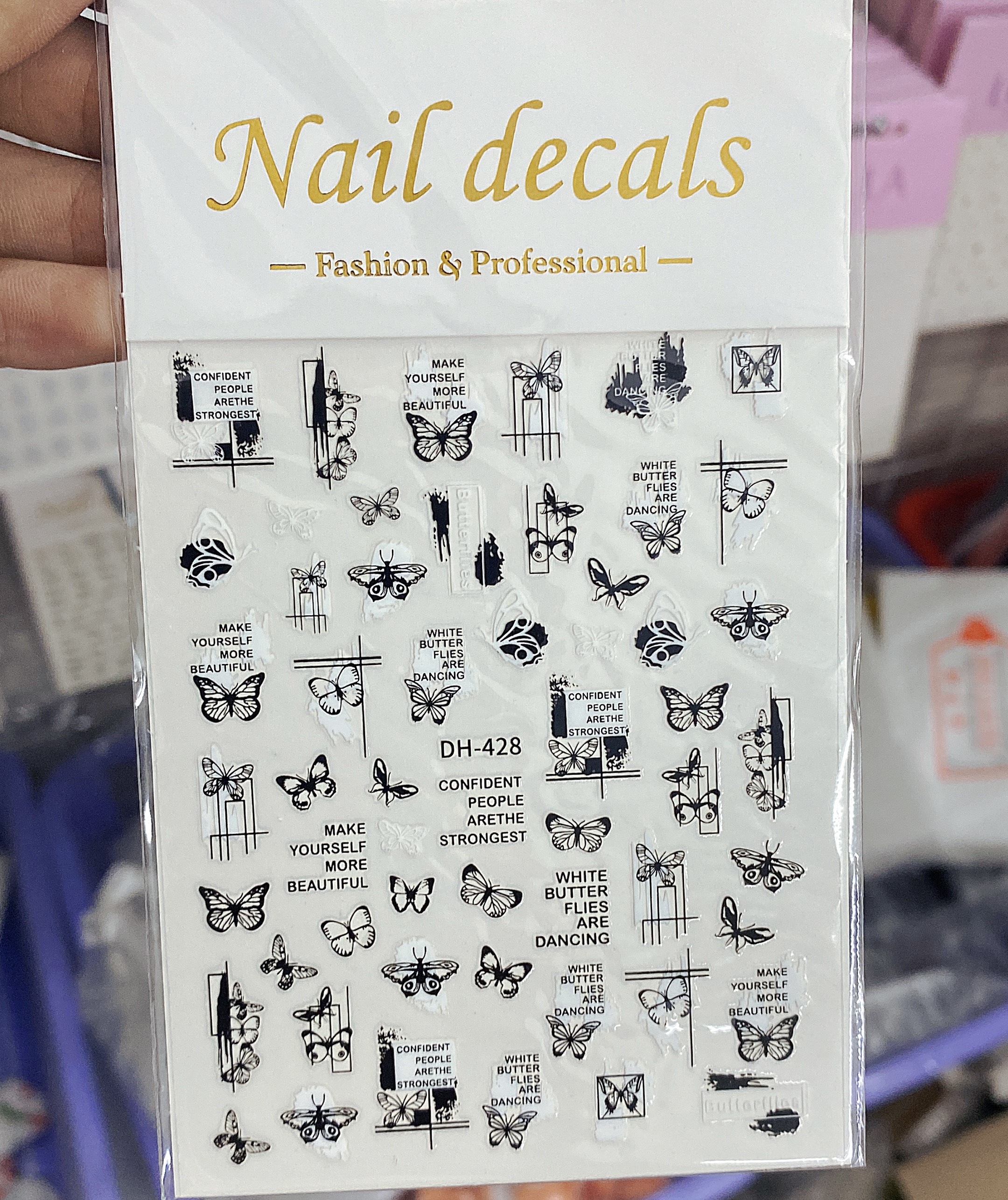 Sticker Trang Trí Móng - Mini Nails