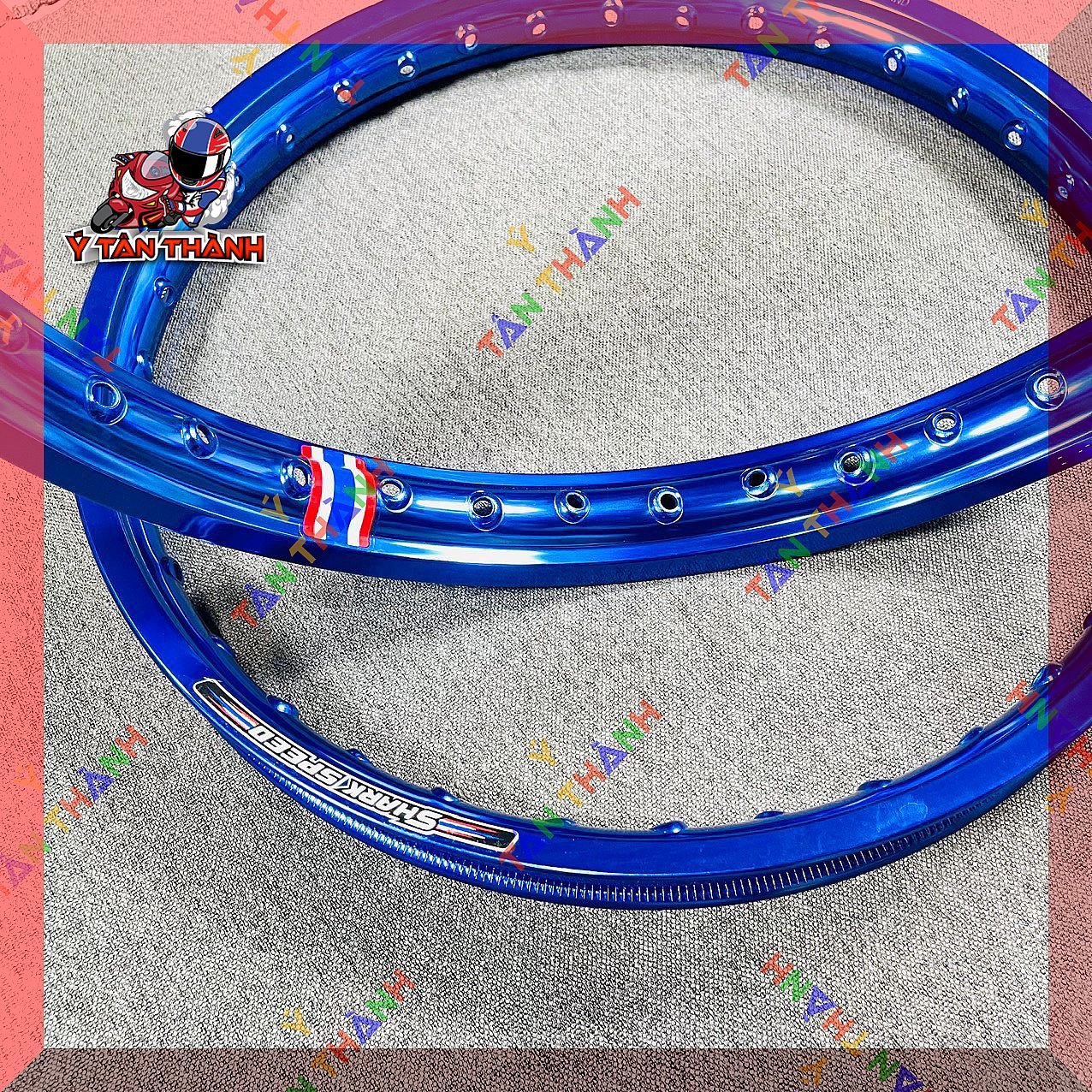 Niềng nhôm shark 1.4 1.4 cho các loại xe máy ms13
