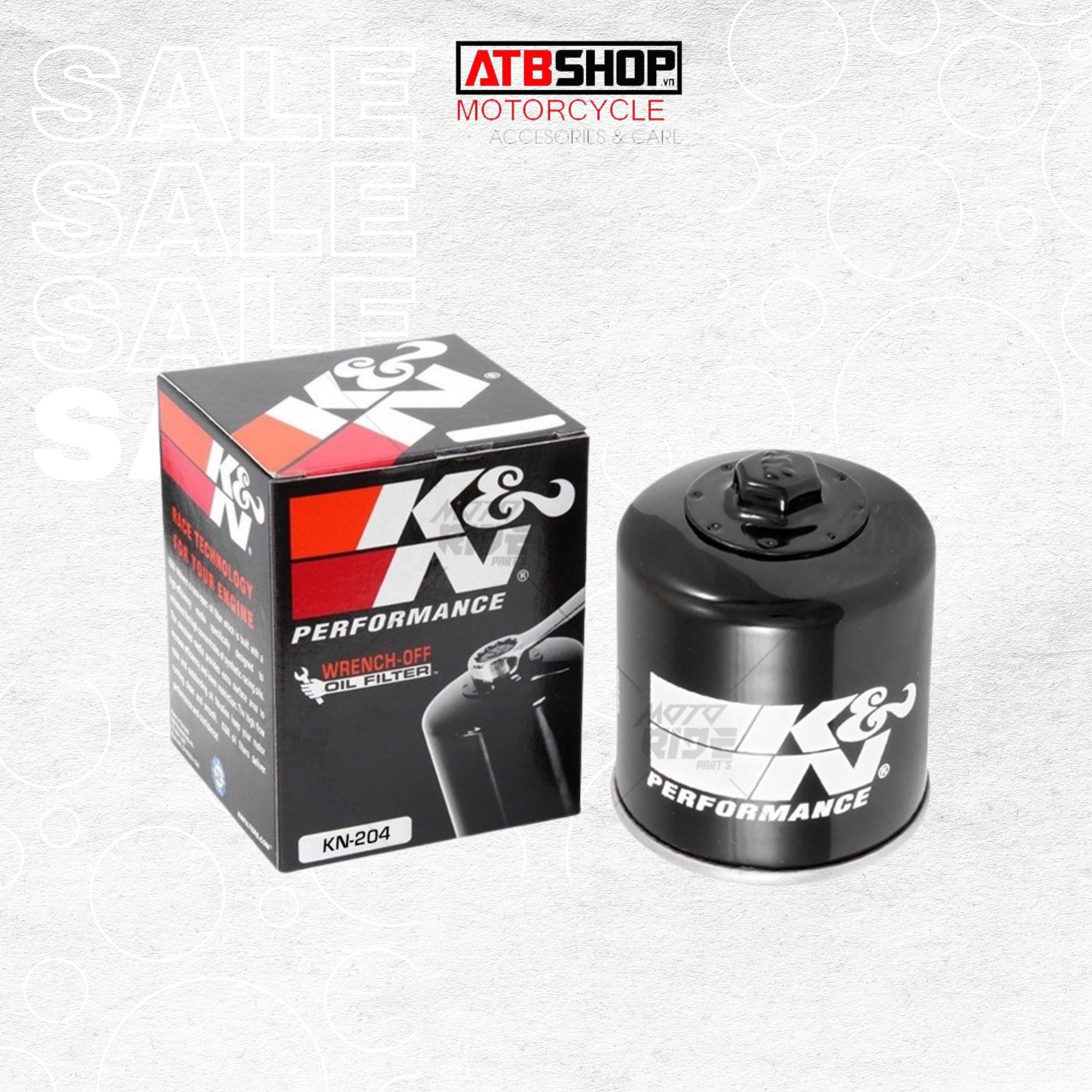 Lọc nhớt KN-204, 303, 183 cho PKL