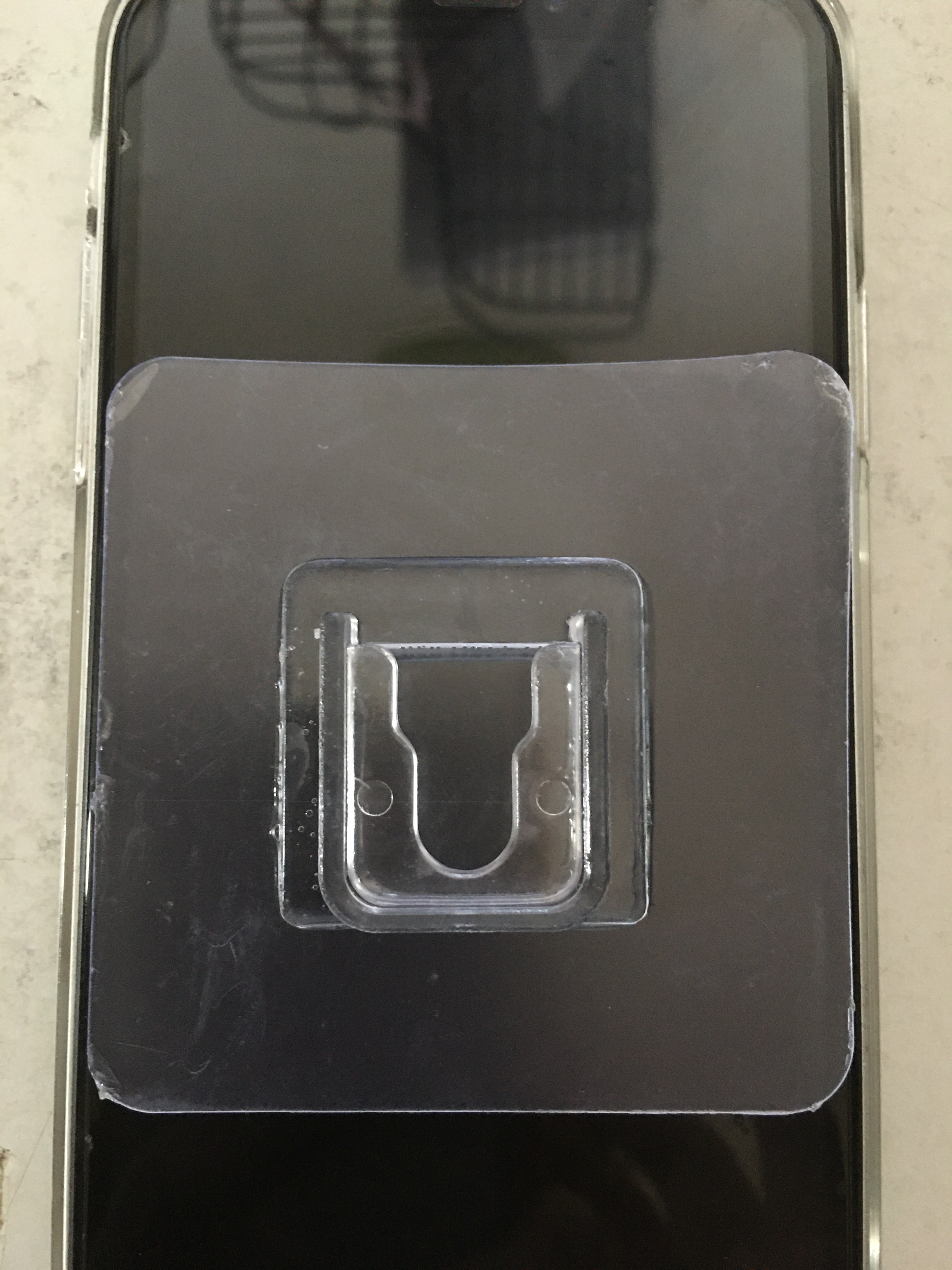 Bộ 2 Miếng dán U Vuông (TRONG) dạng gài 7x7cm