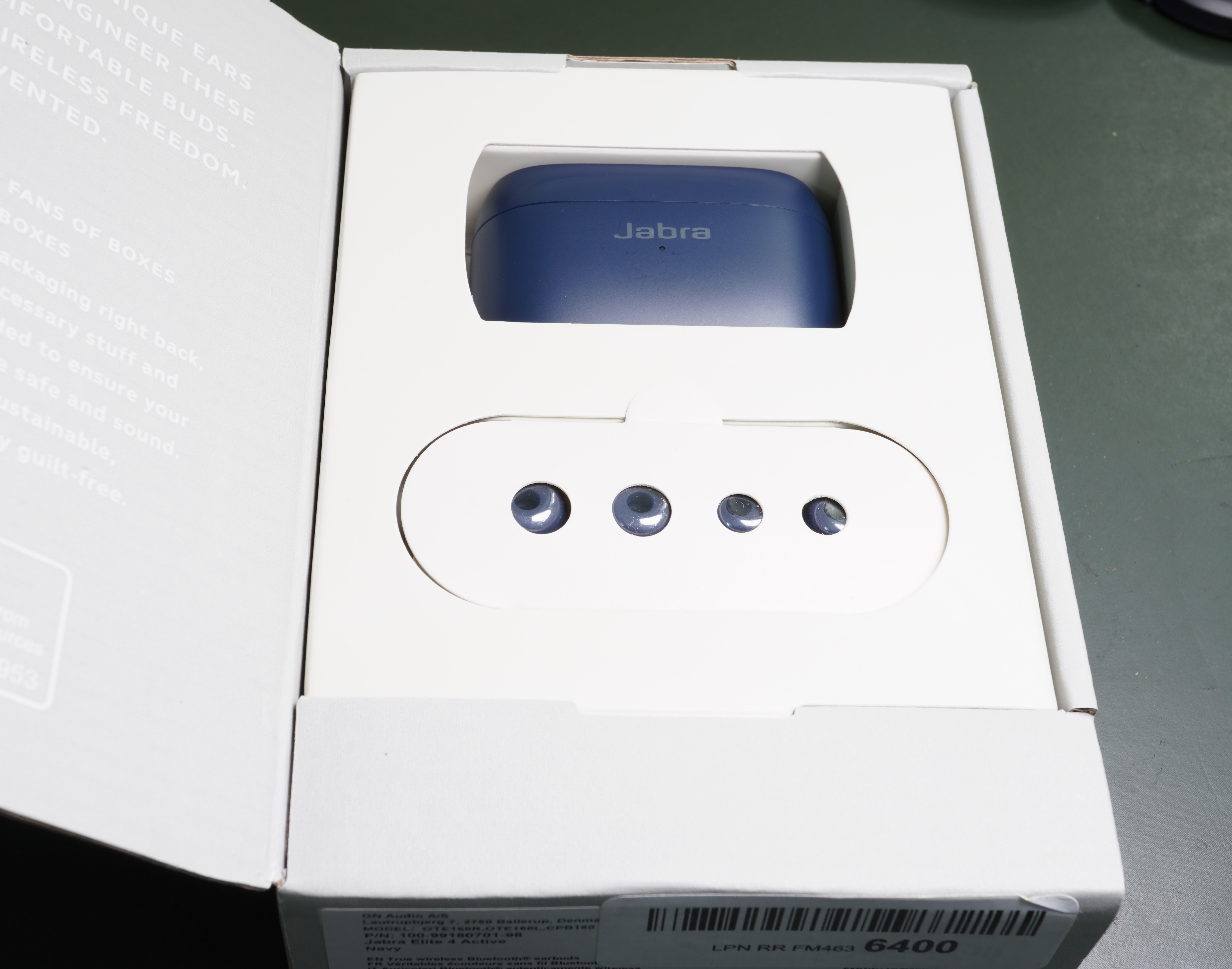 Tai nghe Jabra 4 active - black,navy (used)