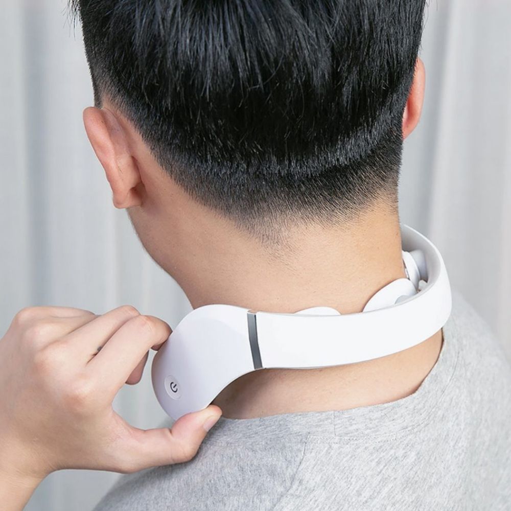 Máy massage cổ thông minh Xiaomi Jeeback Neck Massager G2 - Máy matxa cổ vai gáy đa năng xung điện - bảo hành 12 tháng