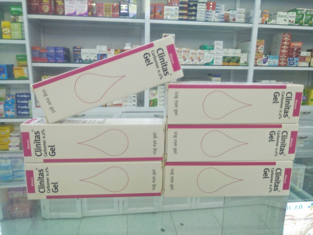 GEL TRA MẮT CLINITAS GEL 0.2% (Tuýp 10g)
