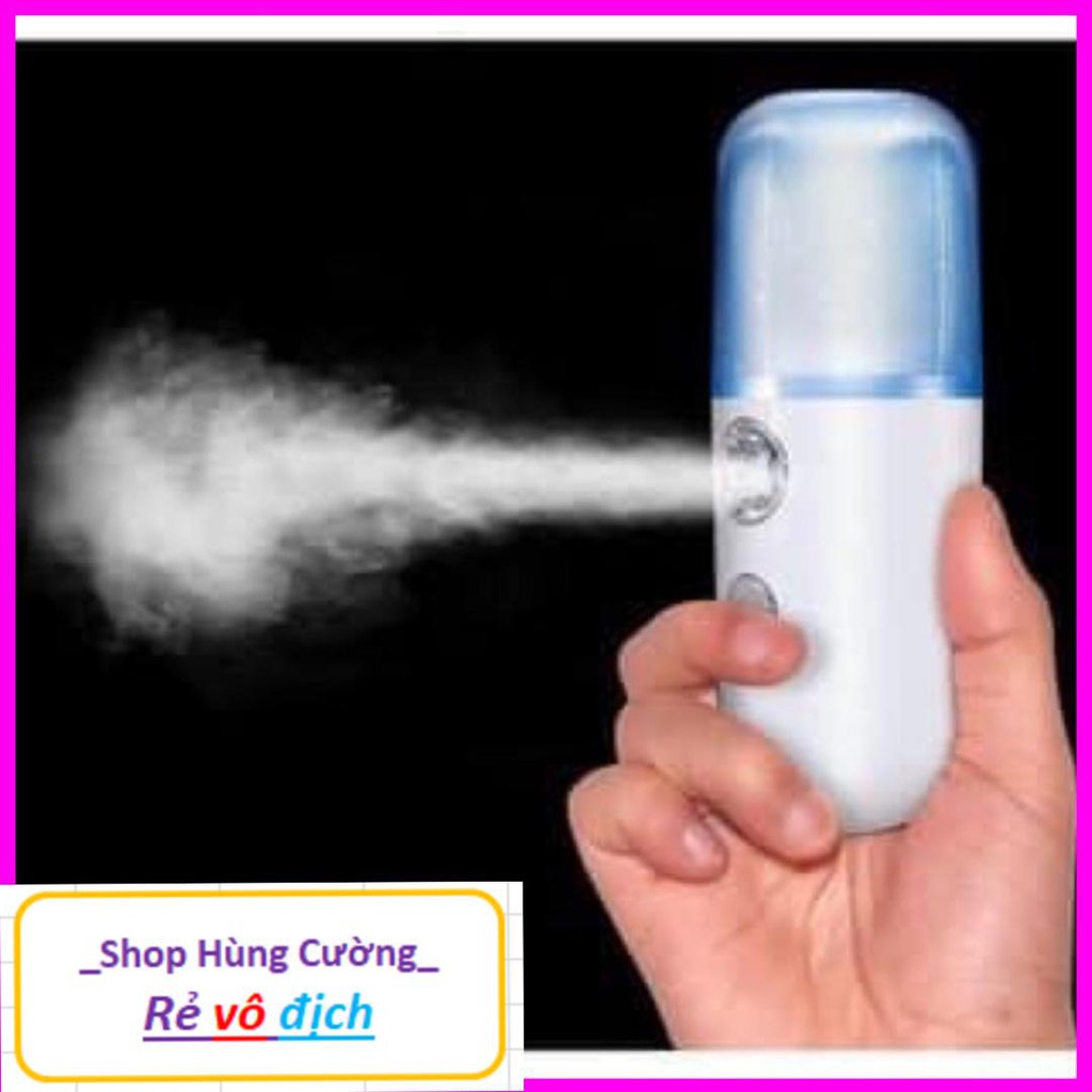 Máy phun sương xịt khoáng xông mặt mini