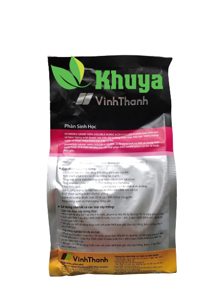Phân bón sinh học Humic Mỹ Diamond Grow dạng hạt 1kg