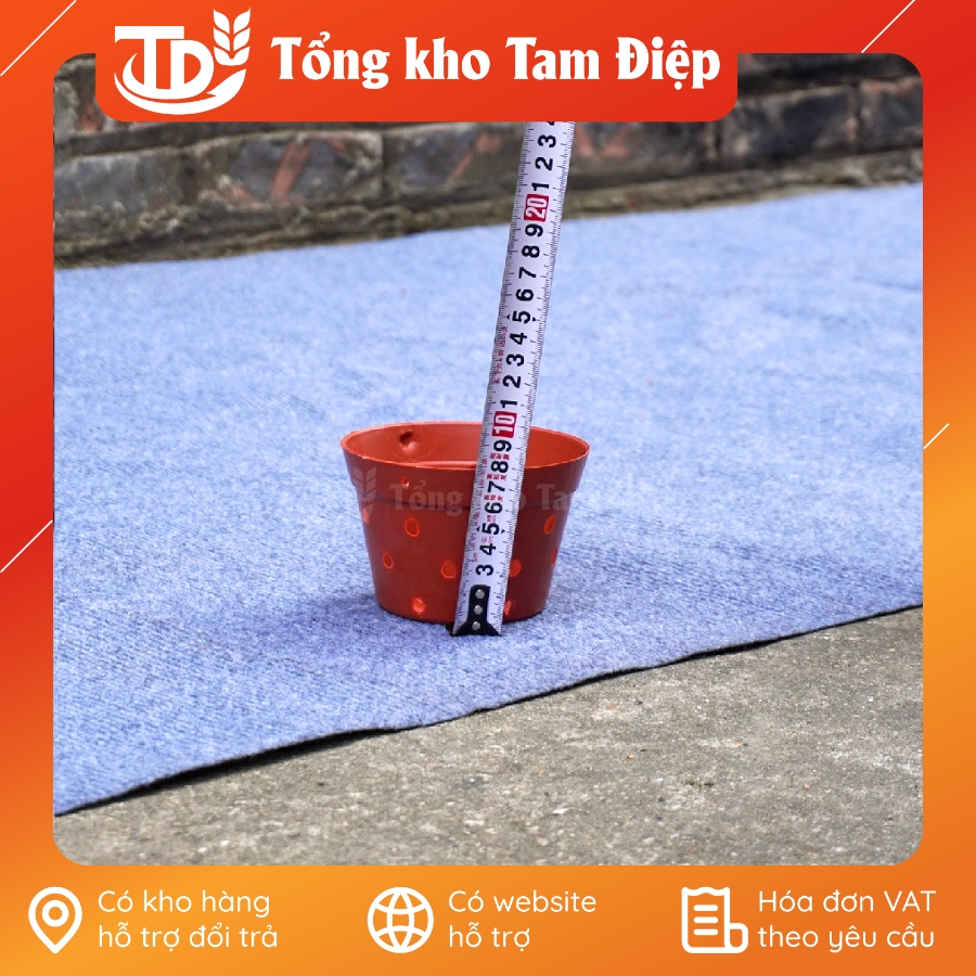 Chậu nhựa giả gốm tổ ong đủ size
