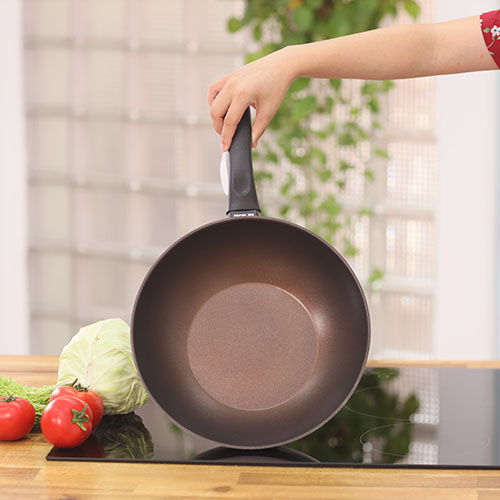[HÀNG CHÍNH HÃNG] Chảo xào chống dính bếp từ Neoflam Reverse 30cm (ghi đá)