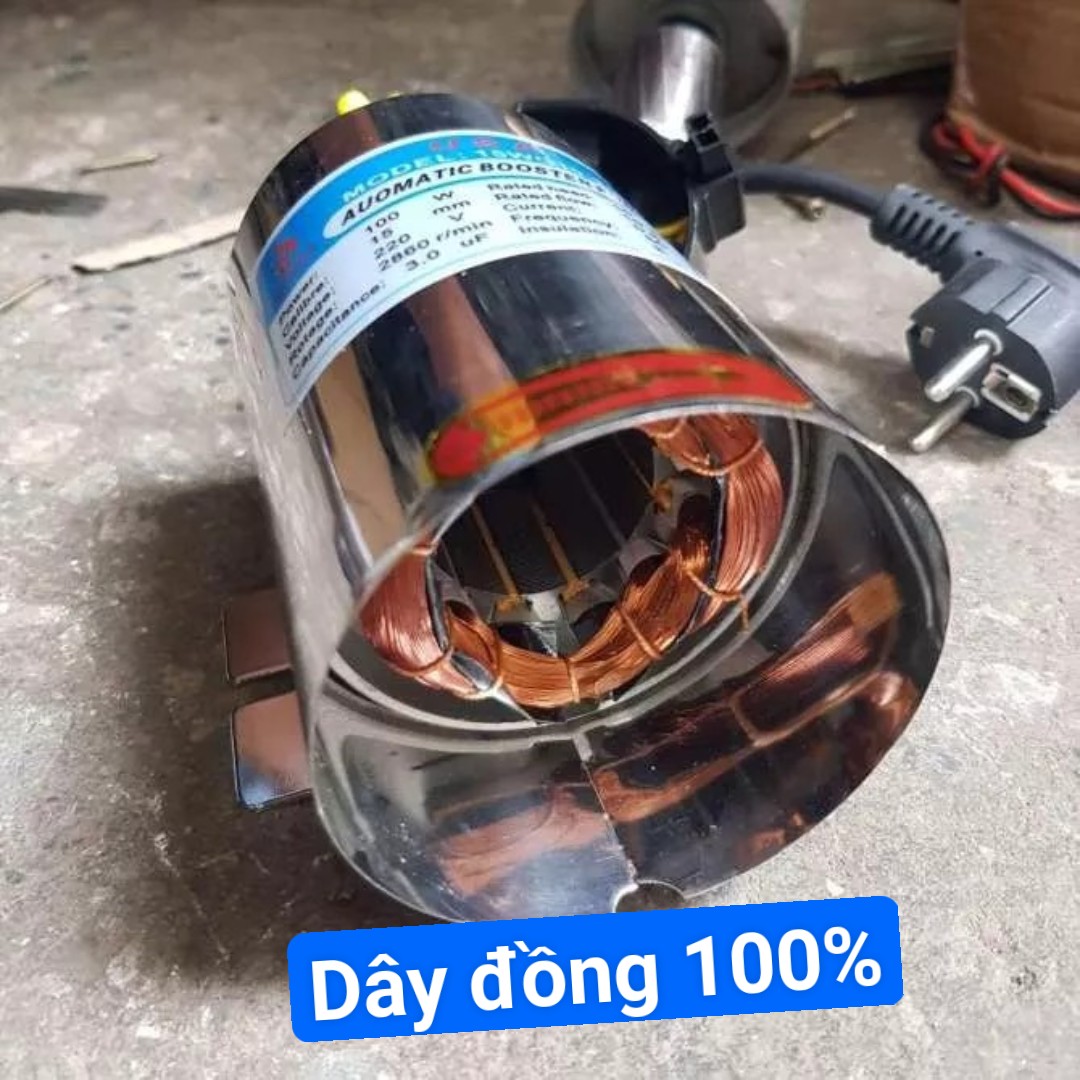 Bơm tăng áp máy giặt USA 100w .