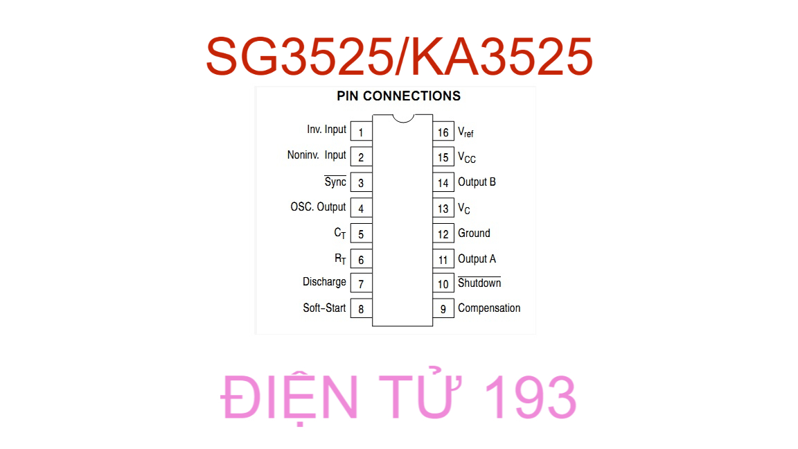 Ka3525/Sg3525 ic dao động