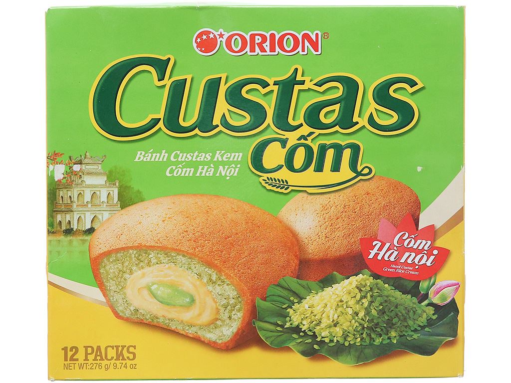 BÁNH ORION CUSTAS 282g -20137