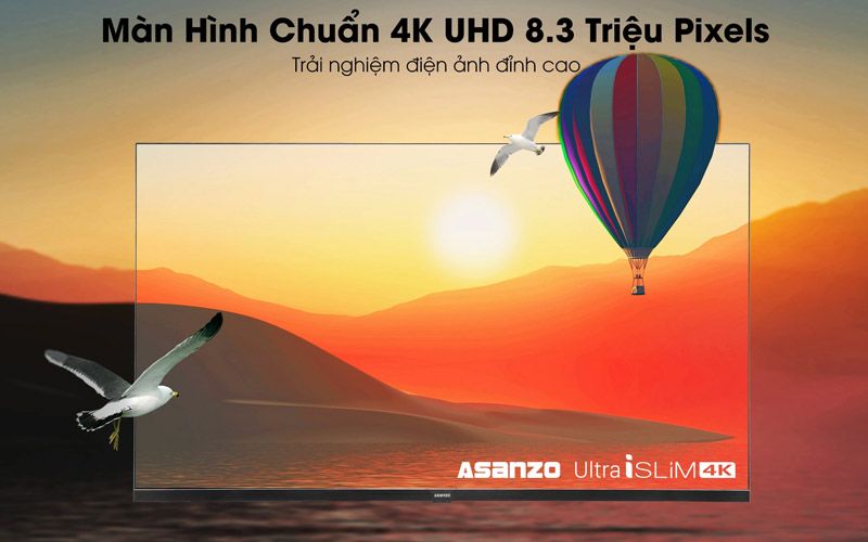 [TRẢ GÓP 0%] Tivi Asanzo 4K 43 inch 43U8E Android (Giá áp dụng giao tại HN, HCM& các tỉnh liên hệ shop)