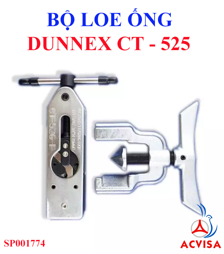 BỘ LOE ỒNG DUNNEX CT - 525 (LOE ỐNG 6.35 tới 15.88)