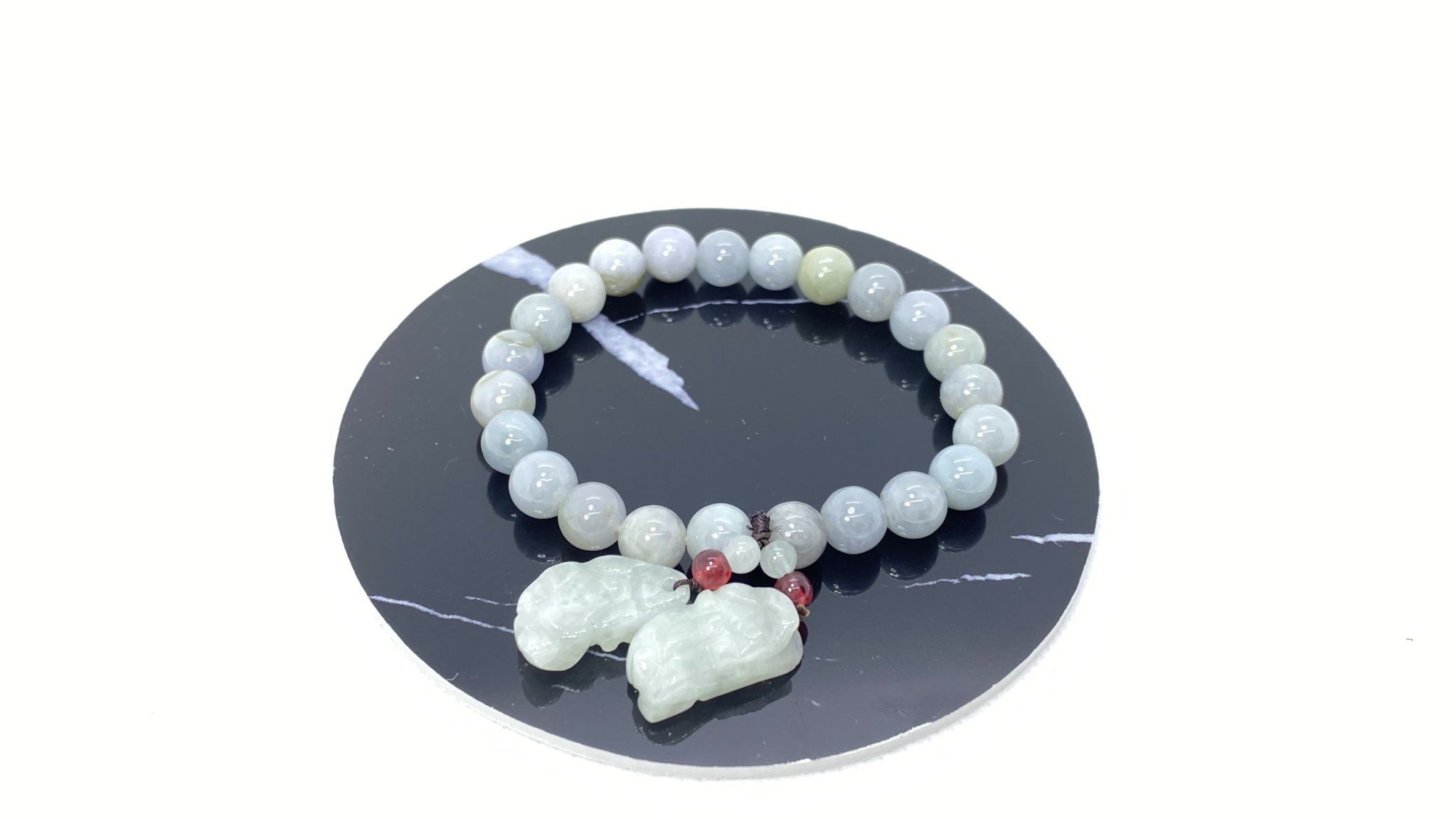 VÒNG TAY ĐÁ CẨM THẠCH CHARM TỲ HƯU - PHONG THỦY THỊNH VƯỢNG MAY MẮN VÀ MANG ĐẾN SỨC KHỎE CHO CÁC CHỊ, CÁC MẸ, CÁC CÔ DÌ