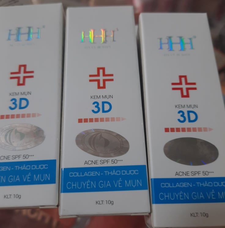 kem chấm  mụn , mờ sẹo, thâm, trắng da HHH