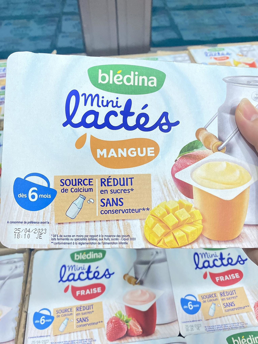Sữa chua nguội Bledina cho bé 6m+