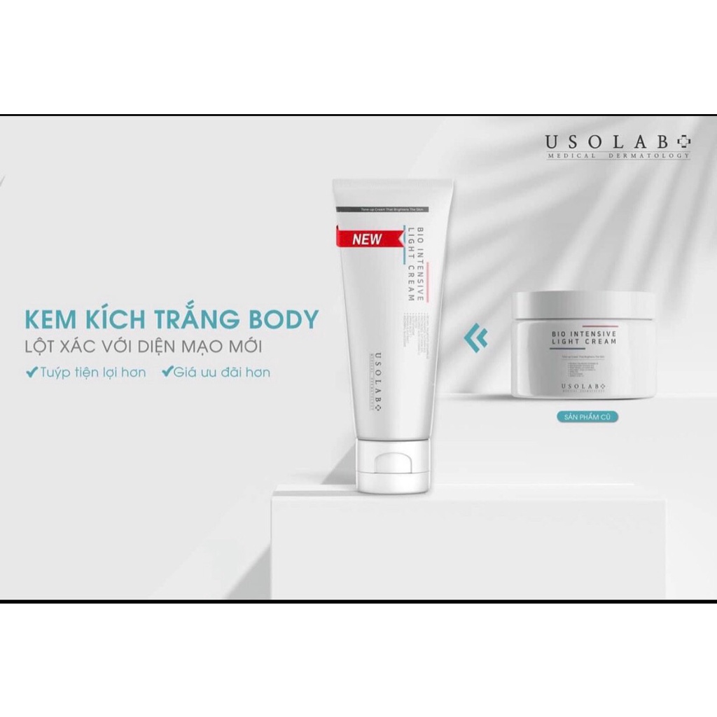 [HÀNG CÔNG TY] Kem Dưỡng Trắng Da Body Usolab Bio Intensive Light Cream