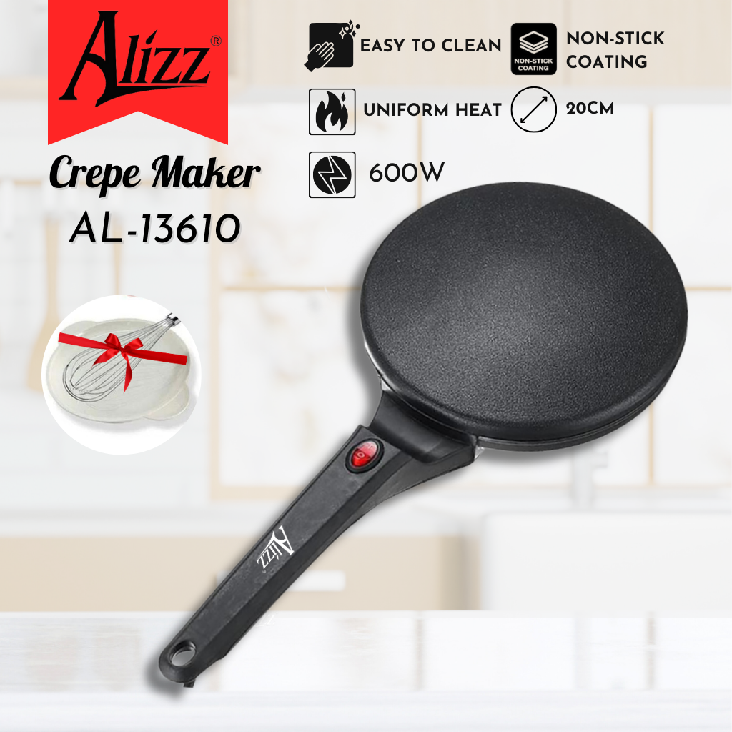Máy làm bánh crepe, bánh tráng, máy làm đồ ăn sáng bằng điện cho nhà bếp sokany 5208 650w, máy làm bánh ướt, bánh cuốn