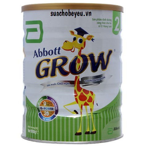 Sữa Abbott grow 2 900g