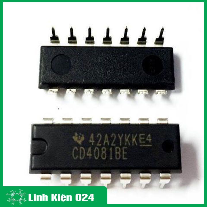 IC CD4081 SOP14/DIP14 CMOS có bốn cổng AND