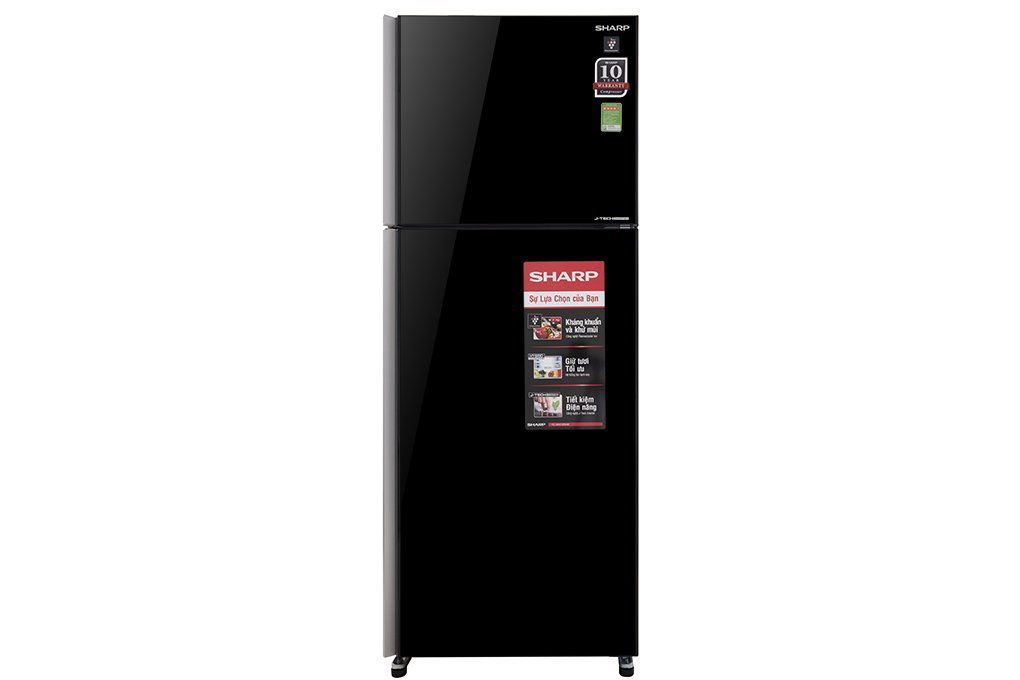 [Trả góp 0%]Tủ lạnh Sharp 397 lít inveter SJ-X405PG-BR