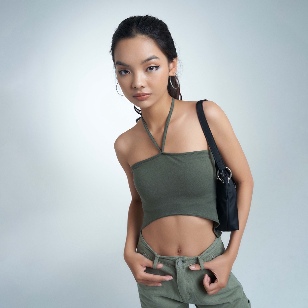 Áo Croptop PRADIES Halterneck