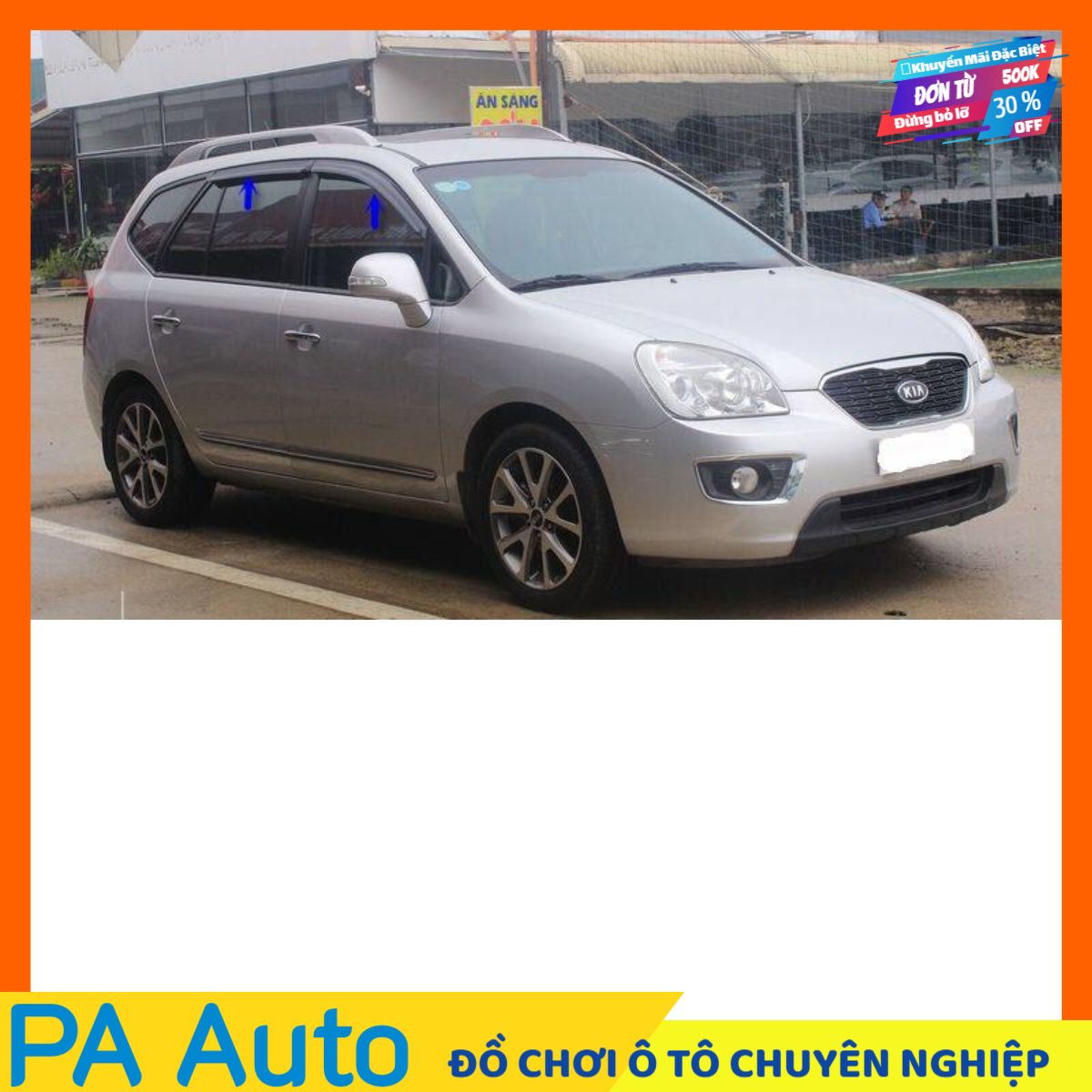 Vè che mưa nhựa Kia Carens