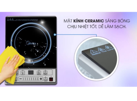 Bếp từ MIDEA MI-B2015DE 2000W ( tặng kèm nồi )