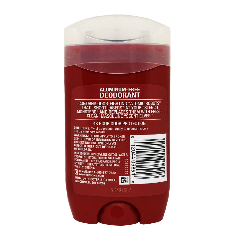Lăn khử mùi dạng sáp Old Spice đỏ 68g (Mỹ)