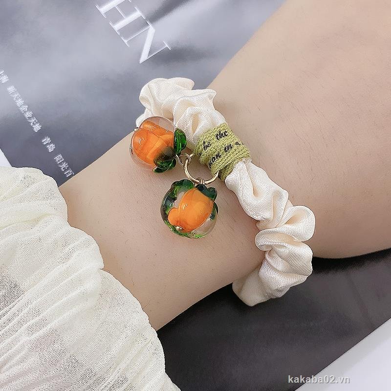 CỘT TÓC VOAN MIX BÍ THỦY TINH DỄ THƯƠNG