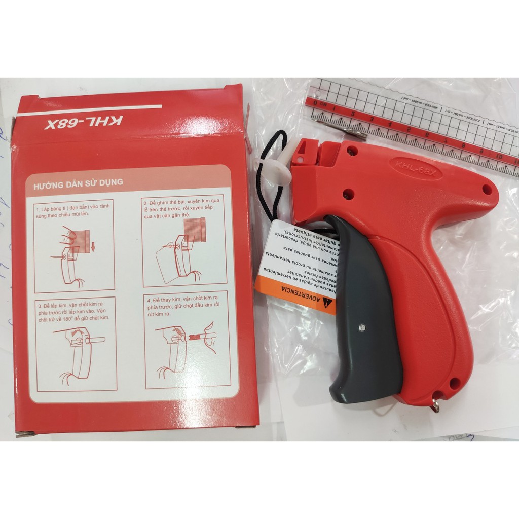 [HCM]Kim cho máy gắn mác 801S (máy bấm nhãn mác) - vỉ 5 cây