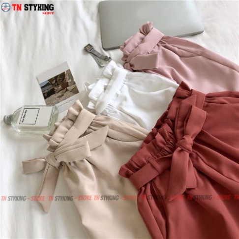 QUẦN SHORT KATE CỘT NƠ (CÓ SAI ĐẠI) - tn_styking