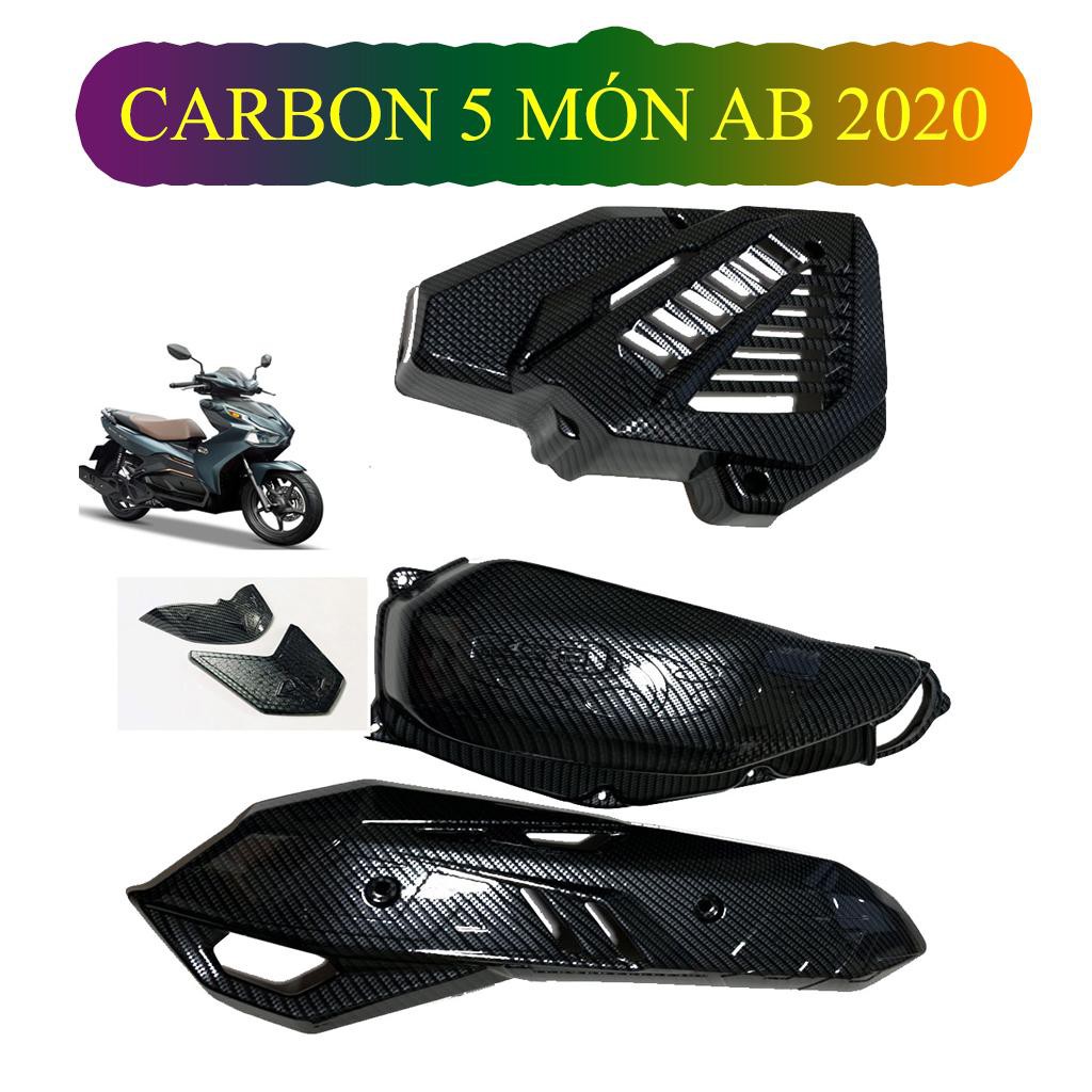 Ốp carbon cho air blade 2020 - bộ 5 và 6 món